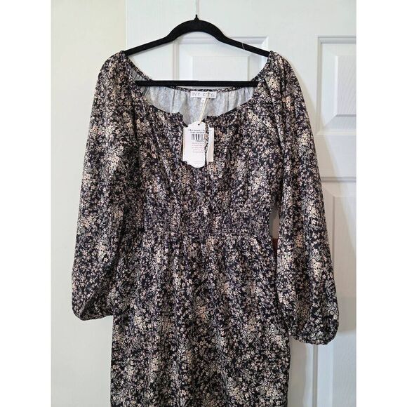 Ivy City Co Willow Jumpsuit in Black Floral S NWT - Picture 3 of 11